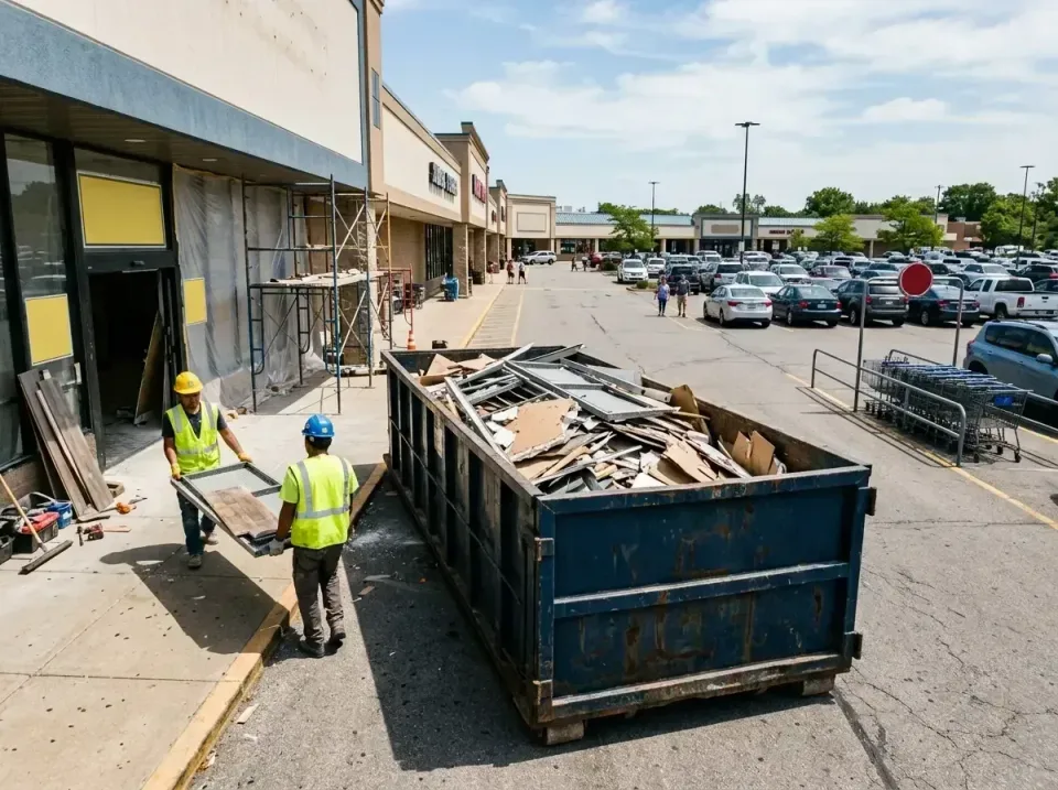 retail-store-renovation-debris-003 — frequently asked questions, Roll-off Dumpster Rentals in Many, LA
